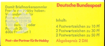 NSR MH 0022 I ** - 1980 - reklama "SIEGER"